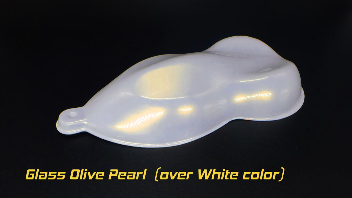 Glass Olive Pearl